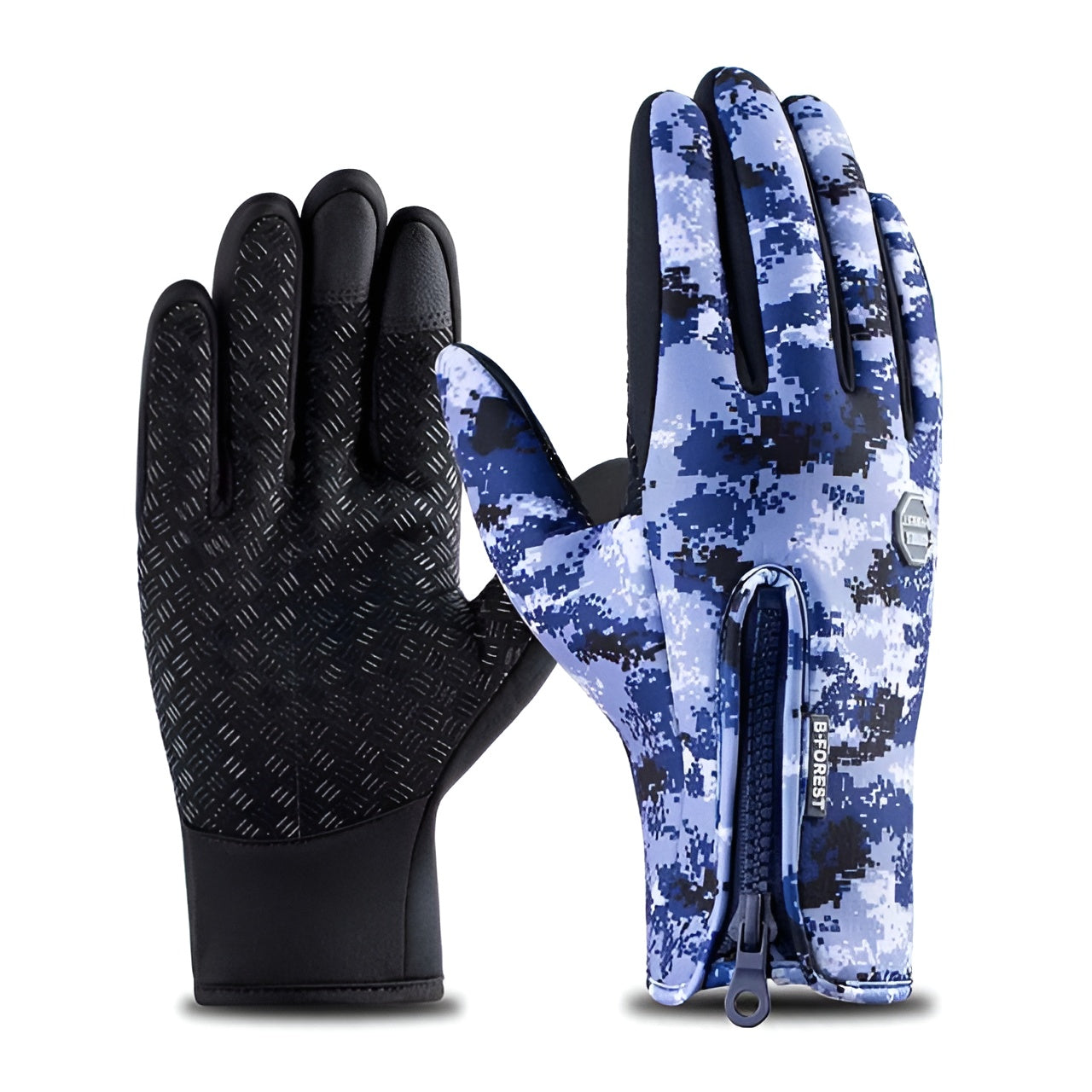 handschuhe b-forest B-FOREST™ Camo Blau Limited Edition – B-Forest